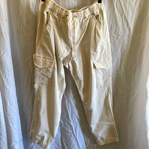 Sanctuary Ivory Soft Joggers